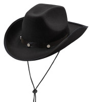 Förhandsgranskning: Svart cowboy westernhatt