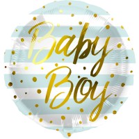 Härlig Baby Boy folieballong 45cm