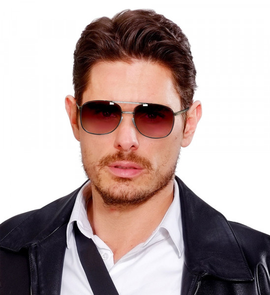 80er Jahre Pilotenbrille 3