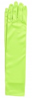 Elegante Neon-Grüne Handschuhe