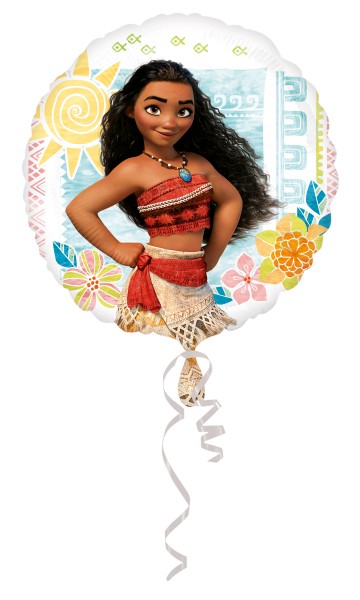 Folienballon Tapfere Vaiana & Maui 2