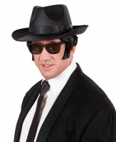 Vorschau: Gangster Boss Hut Satin