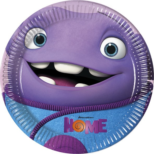 8 Home Booviger Party Spaß Pappteller 20cm