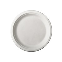 50 Runde Zuckerrohr Teller Tosca 15cm