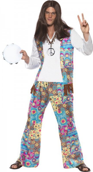 Jacko Peace Hippie Herrenkostüm