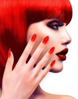 Ramona Rot Fingernägel 12er Set
