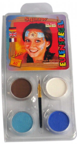 Squaw Make-Up Schminkset