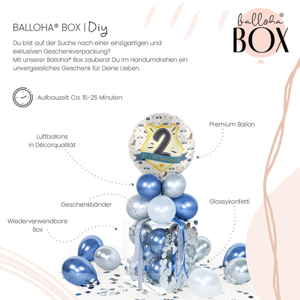 Balloha Geschenkbox DIY Police Academy Zwei XL 3