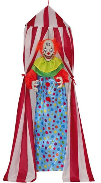 Animierter Horror Clown mit Licht und Sound