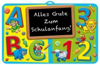 Schulstart Wandbild 58 x 38cm