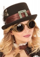 Mac Max Steampunk Brille In Bronze