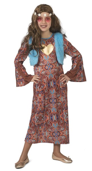 Hippie Girl Maggie Mädchenkostüm