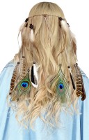 Feder Kopfschmuck natur