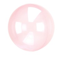 Rosa Orbz Ballon 40cm