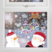 Home for Christmas Fensterdeko 30cm