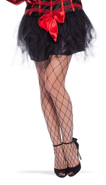 Netzstrumpfhose sexy schwarz