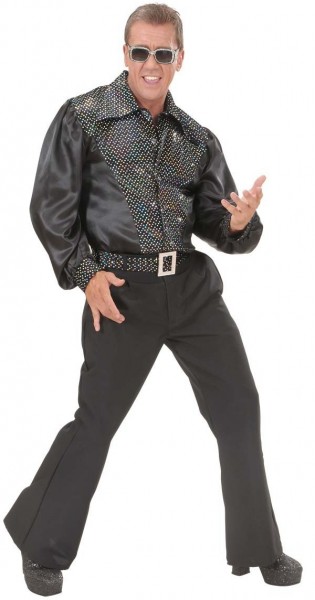 Mister Disco Funk Pailettenhemd