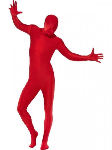 Roter Second Skin Overall Rot