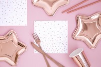 Vorschau: 20 Weiße Party Queen Servietten 33cm
