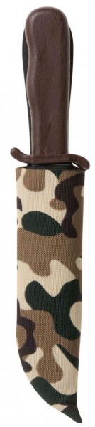 Kleines Messer Mit Camouflage Tarn Messerhülle 2