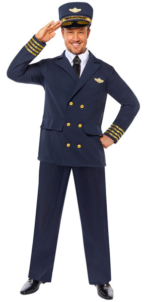 Piloten Kostüm Phil für Herren