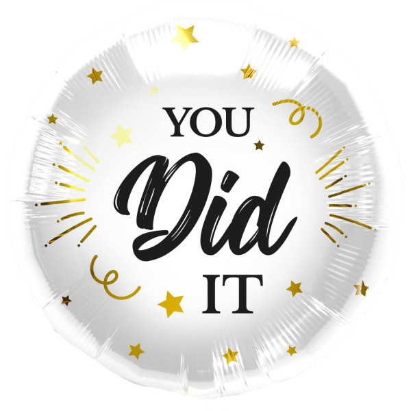 You did it Folienballon 45cm
