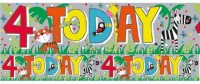 4 Today Safari Folienbanner 2,6m