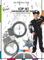 2-Teiliges Polizeikostüm Accessoires-Set