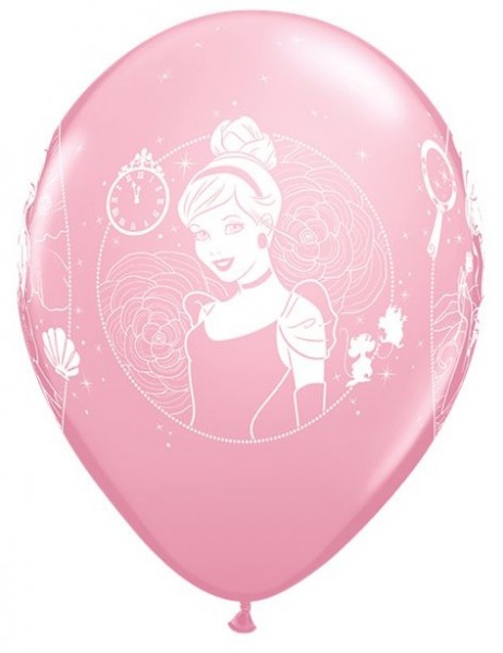 6 Romantic Disney Princess Ballons 30cm 3