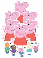 Peppa Wutz Tischdeko Set 11-teilig