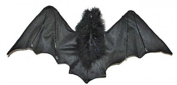 Flauschiger Fledermaus Hänger 39 x 19cm