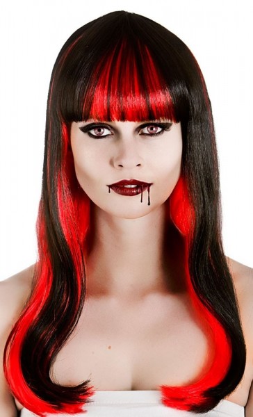 Blutige Alicia Halloween Perücke