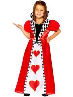 Förhandsgranskning: Queen of hearts flickadräkt