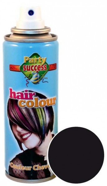 Schwarzes Partyerfolg Haarspray 125ml