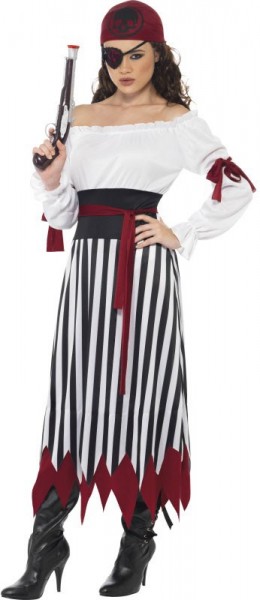 Berüchtigtes Piratenbraut Kostüm