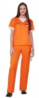 Vorschau: Orange is the new Black Kostüm für Damen