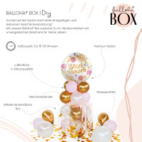 Vorschau: Balloha Geschenkbox DIY Shiny Dots Glückwunsch XL