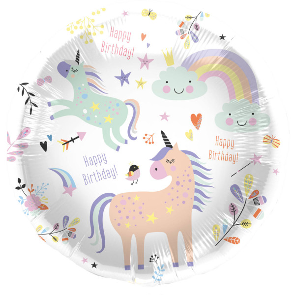 Glady Unicorn Folienballon 45cm