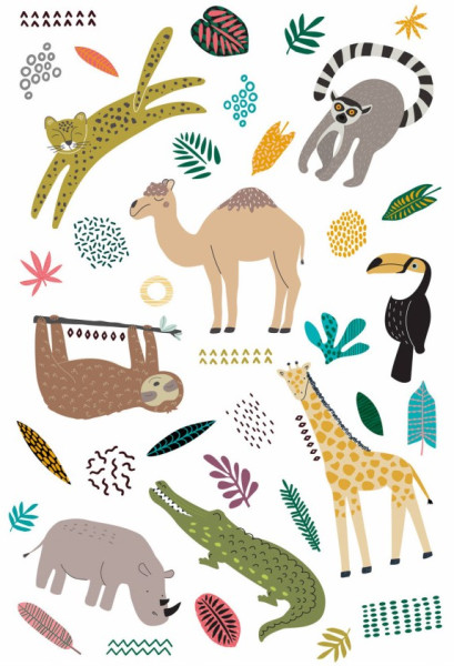 Zoo Birthdayparty Tattoos