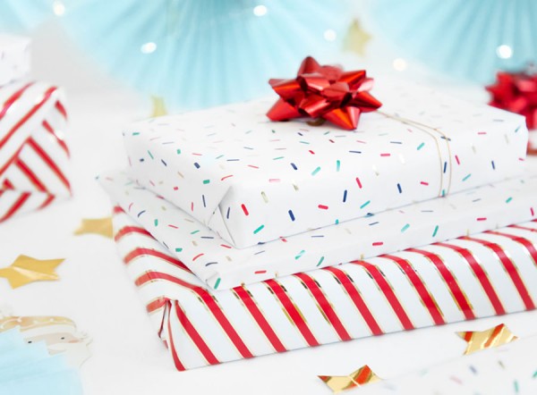 Geschenkpapier Flitter bunt 70 x 200cm 2