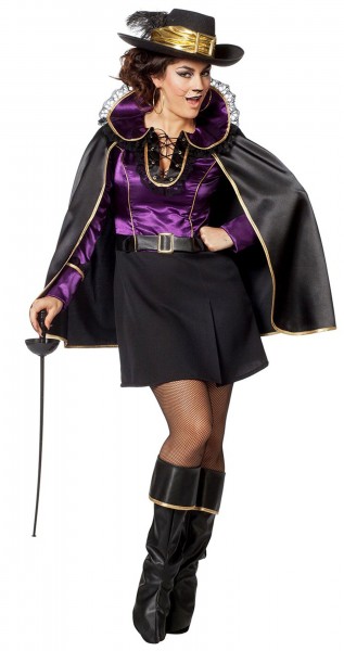 Musketier Dame Viona Damenkostüm