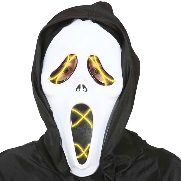 LED Screaming Maske