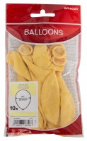 10 Vanille Luftballons Basel 27,5cm