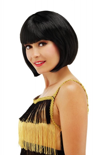 Bob Perücke Cleo schwarz