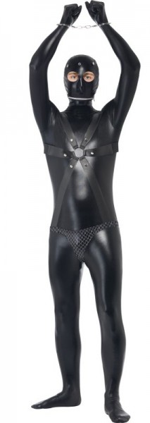 Schwarzer Fetish Morphsuit Unisex