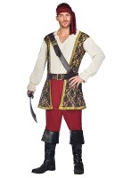Seeräuber Pirat Deluxe Kostüm Herren