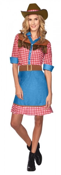 Cowgirl Alexa Damenkostüm