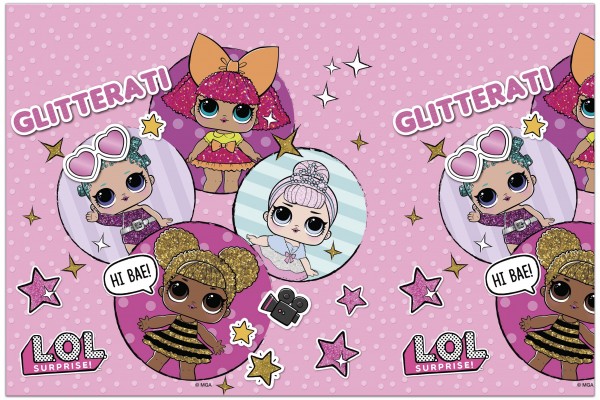LOL Glamour Girls Tischdecke 1,8 x 1,2m