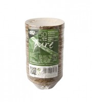 50 Bambus Fingerfood Schalen Teseo 7,5cm