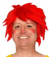 Vorschau: Pumuckl Perücke für Erwachsene Unisex